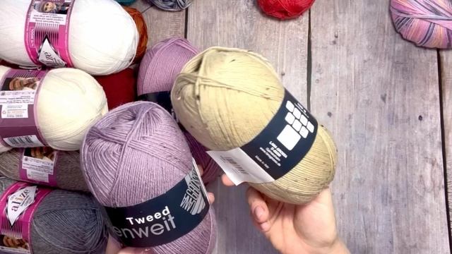 Знакомство. Распаковка пряжи. Носочная пряжа смотреть онлайн