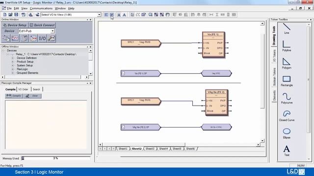 UR-103 l FlexLogic v2 смотреть онлайн