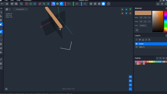 VoxEdit обучение, колеса и другие круглые конструкции смотреть онлайн