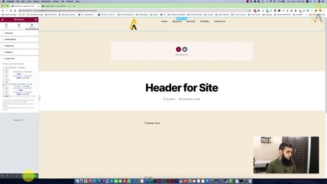 Animated navigation bar on scroll | Elementor Pro смотреть онлайн