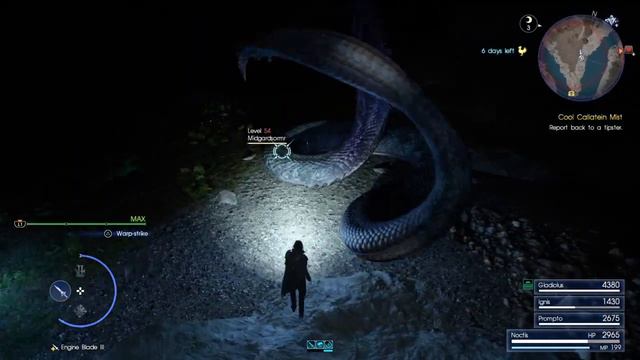 FINAL FANTASY XV Midgarsorms Shiva Summon смотреть онлайн