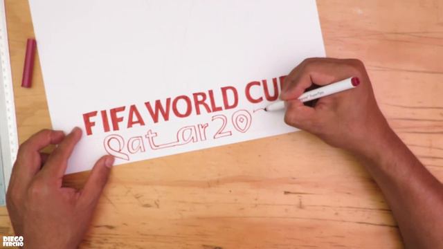 Cómo dibujar el logo Mundial FIFA Qatar 2022 смотреть онлайн