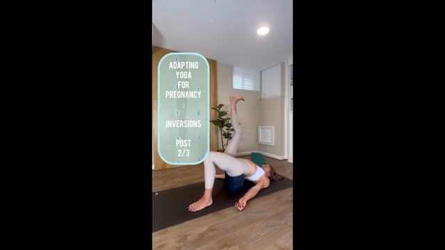 Adapting Yoga for Pregnancy: Inversions смотреть онлайн