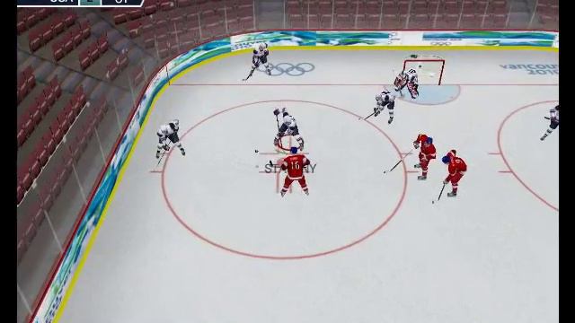 NHL09 PC Semifinals Czech Republic vs USA смотреть онлайн