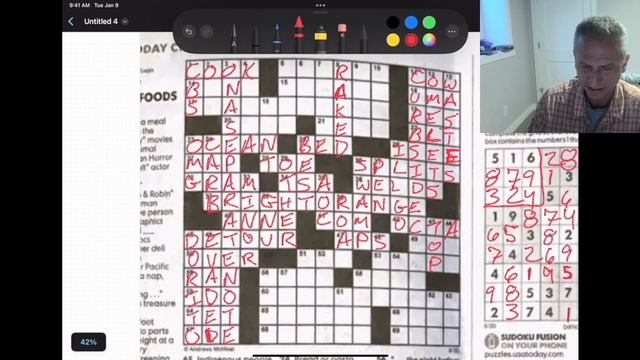 USA Today Crossword 8/30/23 смотреть онлайн