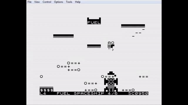 ZX81 Jetpac Game play смотреть онлайн