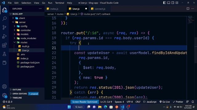 BLOG-APP UCHUN REST API TAYYORLASH смотреть онлайн