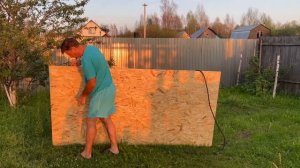 Как перенести большой лист фанеры или ДСП одному ?