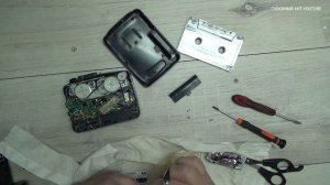 Обзор и ремонт кассетного плеера