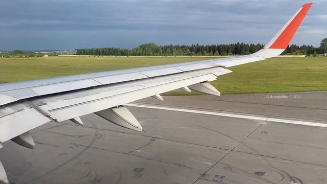 Стремительный взлет | Пермь, Большое Савино | Аэрофлот А321 Э. Рязанов | SU / AFL 1395 смотреть онлайн