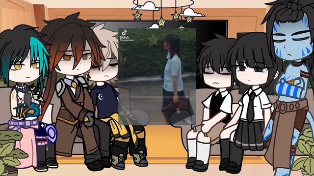 || My favourite characters react to each other || ep. 01 || смотреть онлайн