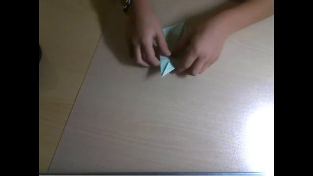 Журавлик из бумаги (оригами) смотреть онлайн