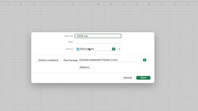 How to Convert Excel to CSV on Mac смотреть онлайн