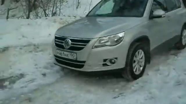 Встреча 20.02.2013 тигуан (tiguan) и его тормоза тест АБС (ABS) смотреть онлайн