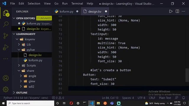 LIVE: Coding A Simple Form With Kivy | Python Live Coding смотреть онлайн