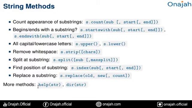 String Method смотреть онлайн