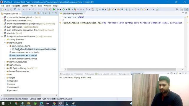 #PushNotification #SpringBoot Send Push Notifications with Spring Boot API help of Firebase cloud смотреть онлайн