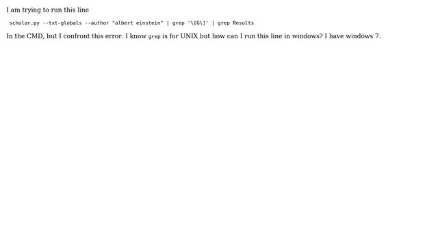 grep is not recognized as an internal or external in windows (2 Solutions!!) смотреть онлайн