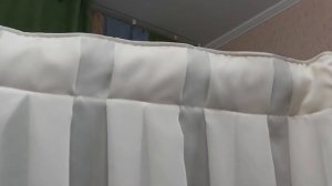 Шторная тесьма, лента для  пристеного карниза на трубах. То что вы знали и не знали о ней. Лайфхаки