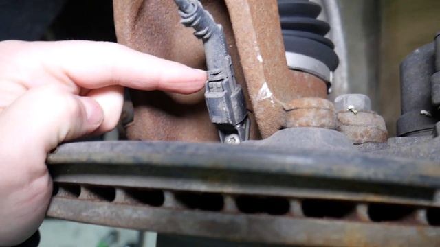 FORD C-MAX FRONT ABS SENSOR LOCATION REPLACEMENT EXPLAINED, WHEEL SPEED SENSOR смотреть онлайн