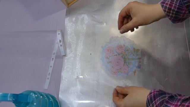 Декупаж для начинающих/Как приклеить салфетку без складок/Decoupage смотреть онлайн