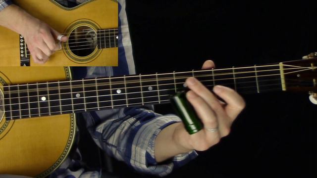I Am the Black Ace (Black Ace) - Bottleneck Slide Guitar Lesson taught by Tom Feldmann смотреть онлайн