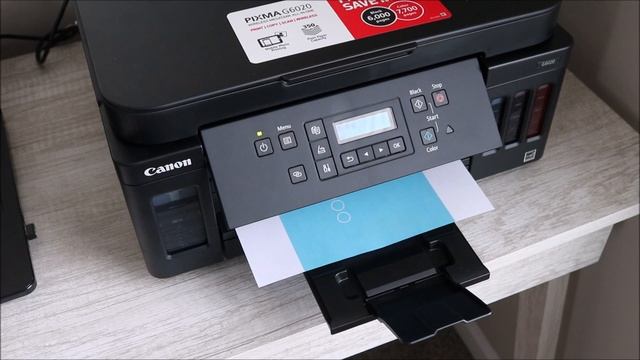 Canon Pixma G6020 Print Quality Test смотреть онлайн