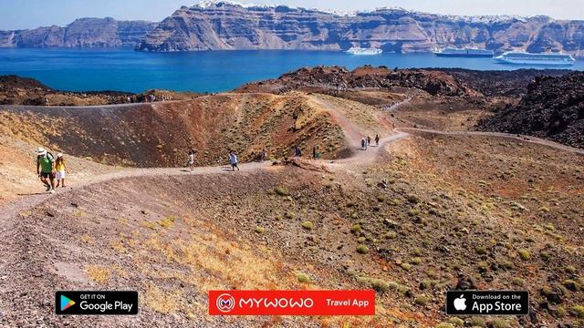 Вулкан Санторин И Острова – Экскурсия – Санторини – Аудиогид – MyWoWo Travel App смотреть онлайн