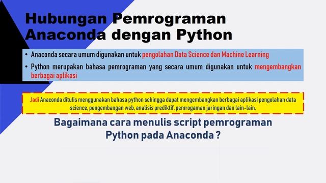 ANACONDA VS PYTHON - Belajar Pemrograman Python menggunakan Anaconda смотреть онлайн