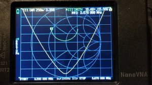 Инвертед V на 40 метров, катушка на 80-ку.