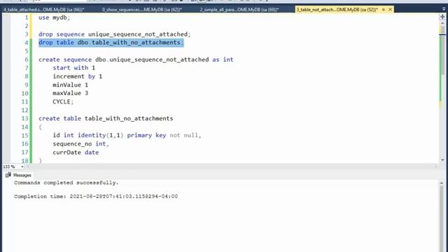 How to use Sequence Counter in SQL Server 2019. смотреть онлайн