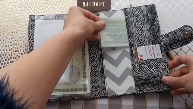 Обзор моей работы: холдер для документов /скрапбукинг смотреть онлайн