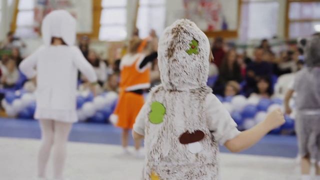 Новый Год 2020 в детской спортивной школе FitnessDeti! Первый поток (малыши). смотреть онлайн