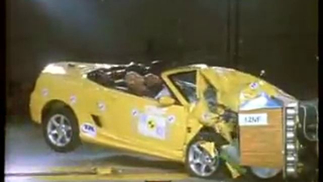 Nanjing MG TF Crash test смотреть онлайн