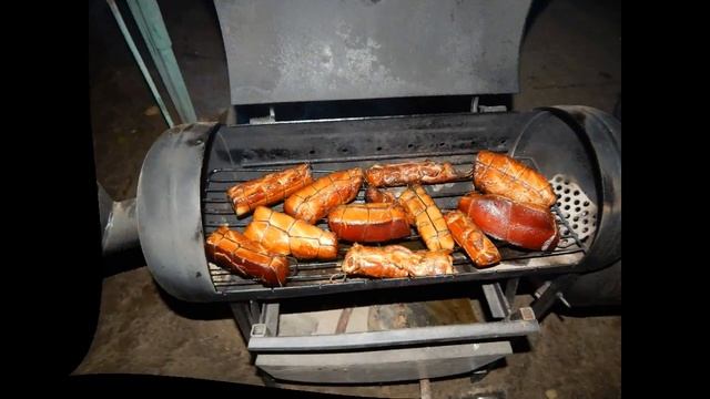 мангал,гриль,коптильня из газовых баллонов своими руками. Brazier, Grill,Smoker, Barbecue смотреть онлайн