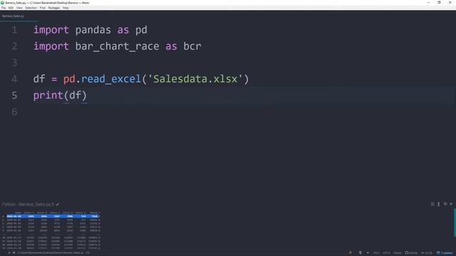 How To Create A Bar Race Animation Using Excel And Python | Tutorial [EASY] ? смотреть онлайн
