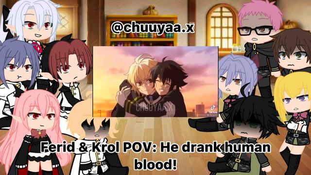 Past Seraph Of The End React || Shinoa Squad & Some Vampires || !Spoilers! || Gacha Club смотреть онлайн