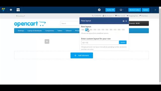 How to Add Row and Column with Visual Composer for OpenCart смотреть онлайн