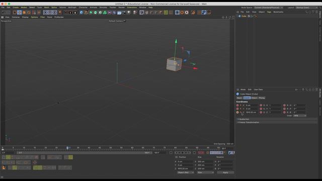Урок 2_19_1 Анимация в Cinema4D смотреть онлайн
