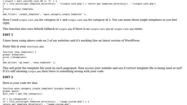 Wordpress: Create single.php for specific category by category id (4 Solutions!!) смотреть онлайн