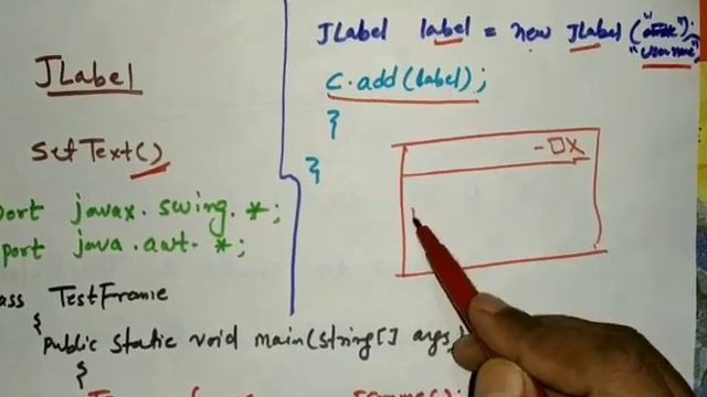 JFrame, Java Swing, JFrame Component CC3 By Dr Md Ibrar Asst Prof Dept of Computer Science смотреть онлайн
