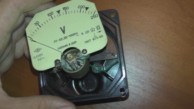 Устройство вольтметра СССР смотреть онлайн