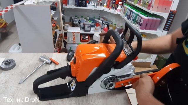 Резак-приставка к бензопиле Штиль. смотреть онлайн