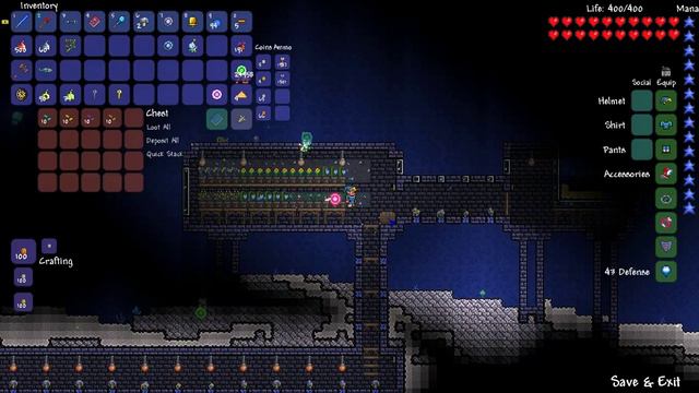 30. Let's Play Terraria: The Story of Red(Blue) Cloud - More water... yay... смотреть онлайн