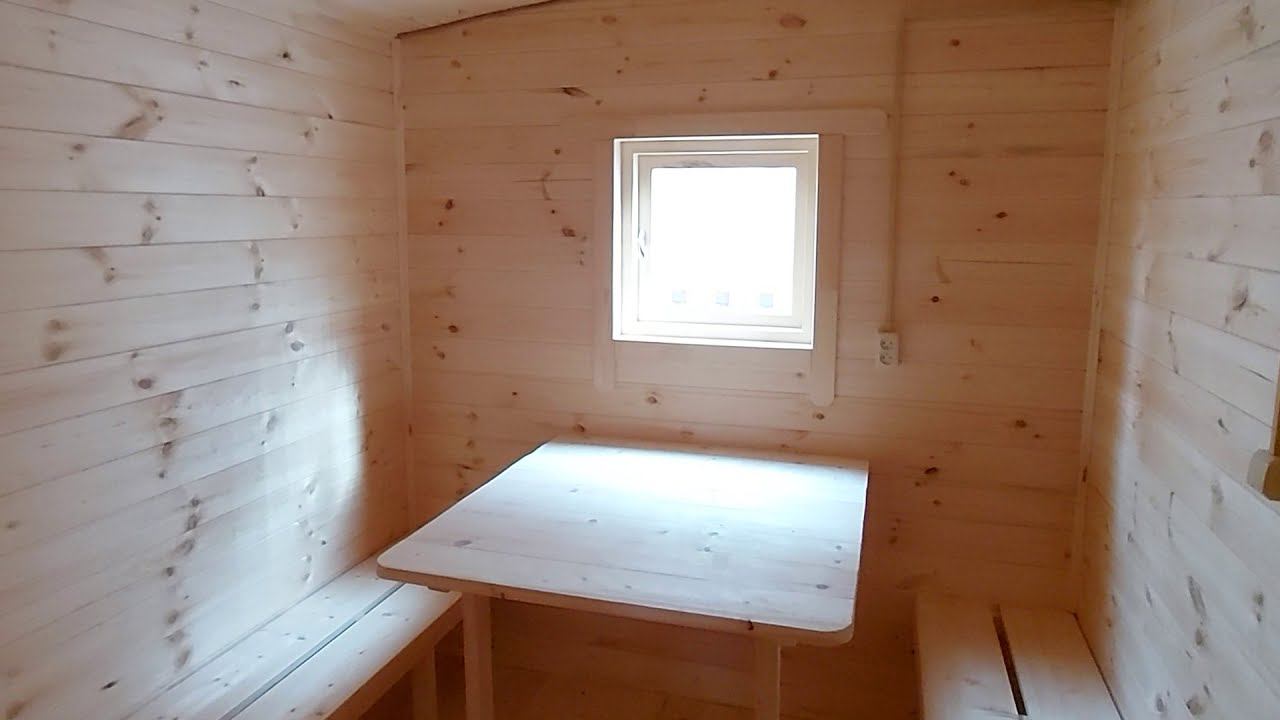 Каркасная баня под ключ с огромной комнатой отдыха. Новая модель!!! смотреть онлайн