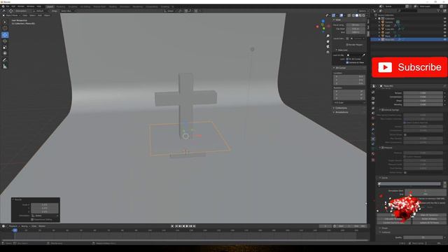 How to make 3D wallpaper of Cross (Blender) - by The Princess Ways смотреть онлайн