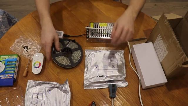 Как подключить светодиодную ленту rgbww 10 м. смотреть онлайн