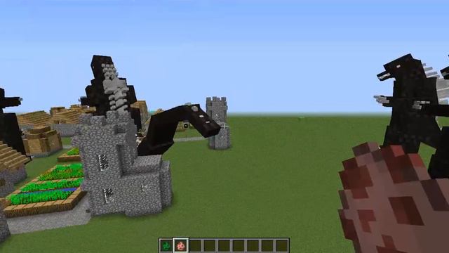 Minecraft Обзор модов 1 часть Godzilla смотреть онлайн