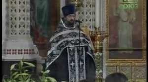 Трогательная проповедь прт. Андрея Ткачева на Вынос Плащаницы.