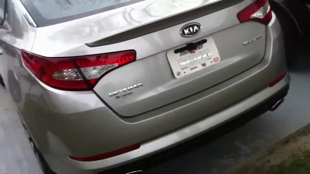 2011 Kia optima SX(T-GDI) walk around смотреть онлайн